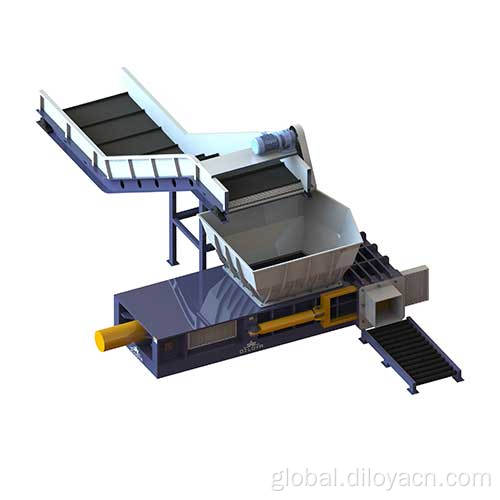 Continuous Push out Metal Baler Hopper Type Aluminium UBC Baler Manufactory